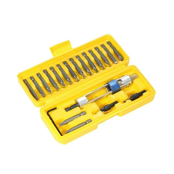 Rox Wood 0119 Pratik Delme Vidalama Kılavuz Bits Seti - 20 Parça - Resim 2