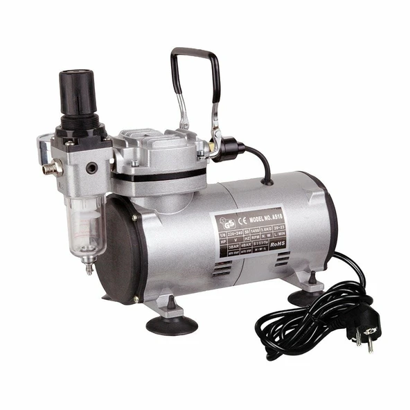 Lotus LT18-2 Airbrush Sessiz Mini Kompresör - 5
