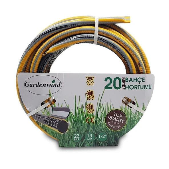 Gardenwind 1/2'' 13 mm Bahçe Sulama Hortumu 20 metre - 11