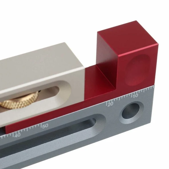 Rox Wood 0040 Alüminyum Hassas Zıvana Boşluk İşaretleme Aparatı - 11
