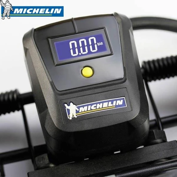 Michelin MC12209 Dijital Basınç Göstergeli Çift Pistonlu Ayak Pompası - 10