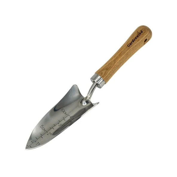 Gardenwind Natural P602002 Paslanmaz 2li Bahçe Seti Dar Kürek ve Tırmık - 7