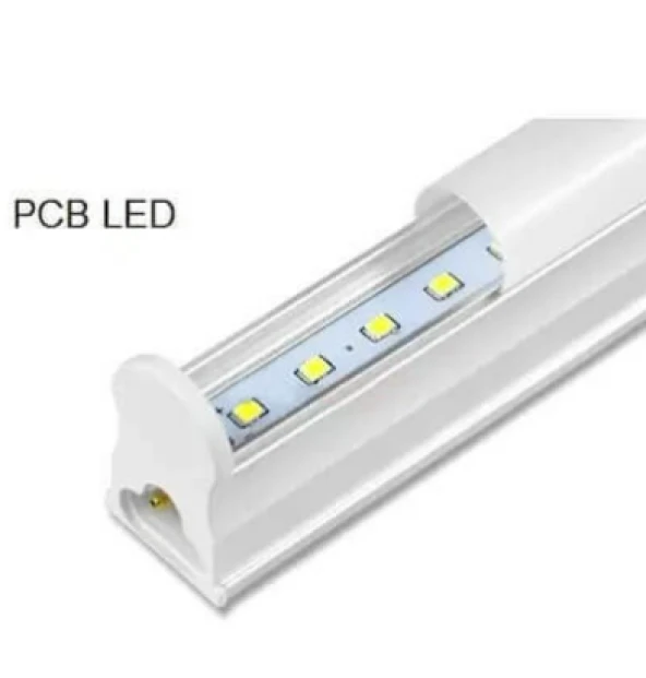 10 ADET CATA CT 2466 5W Ledli T5 Bant Armatür 6400K Beyaz Işık - 2