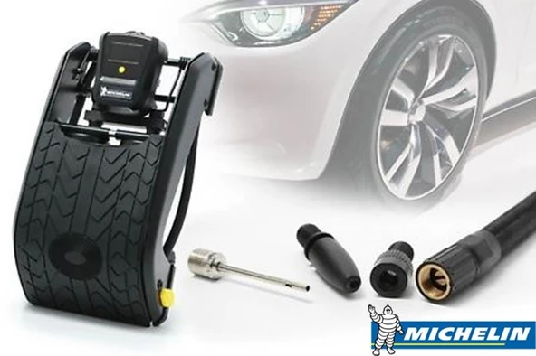 Michelin MC12209 Dijital Basınç Göstergeli Çift Pistonlu Ayak Pompası - 7