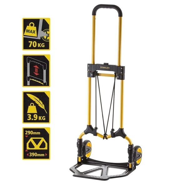 Stanley FT580 70Kg Katlanır El Arabası - 7