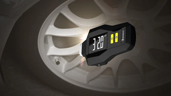 Michelin MC12293 99PSI Dijital Lastik Basınç ve Derinlik Ölçer - 9