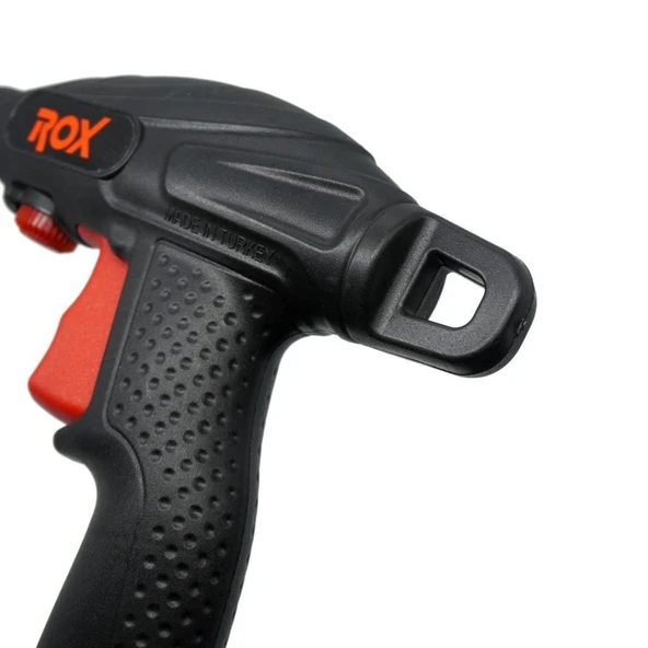 Rox Plastik Gövde Akış Ayarlı Hava Tabancası Kısa - 3