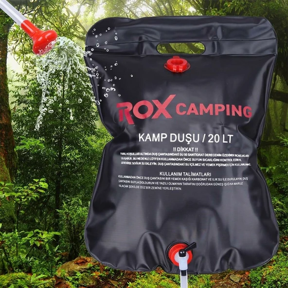 Rox Camping 0114 Kamp Duşu 20 Lt - 6