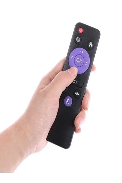Androıd Tv Box Kumandası Orjinal (H96 MAX RK3318/MAX X3/MINI V8/MAX H616 AKILLI TV BOX KUMANDASI) - 2