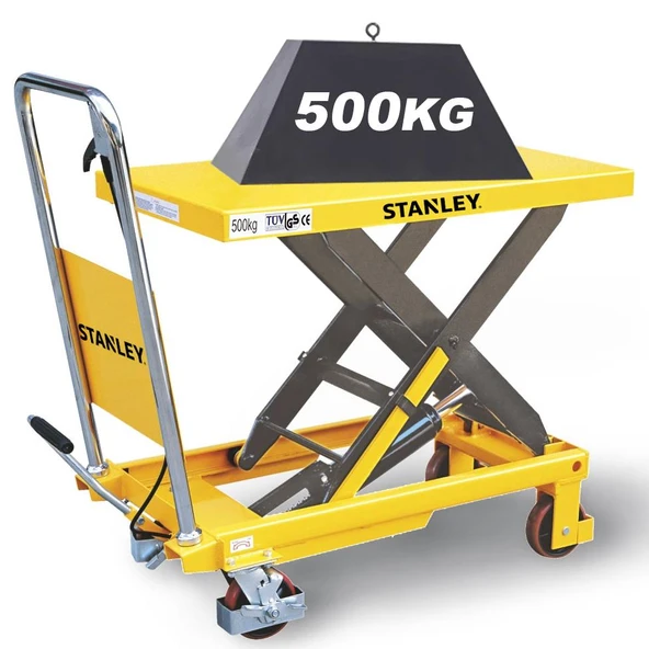 Stanley X500 500Kg Profesyonel Makaslı Platform - Resim 8