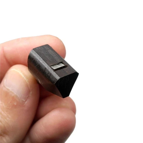 Rox Wood Mujingfang Mini Abanoz Enstrüman Rende Düz 21 mm - 12