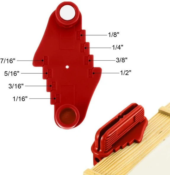 Rox Wood 0118 ABS Merkez İşaretleme Aparatı - 5