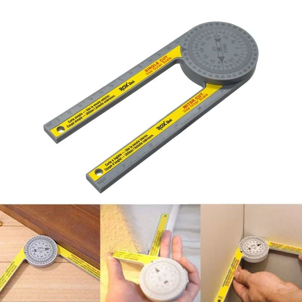 Rox Wood 0105 360º Açı Bulucu İletki Gönye - 2