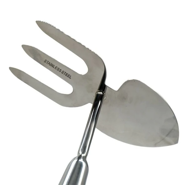 Gardenwind Essential 721 Paslanmaz Çelik Bahçe Tırmık ve Çapa - 9