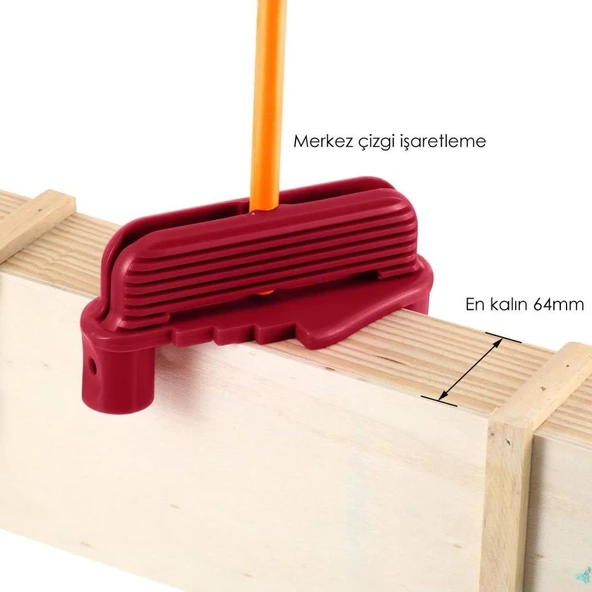 Rox Wood 0118 ABS Merkez İşaretleme Aparatı - 11