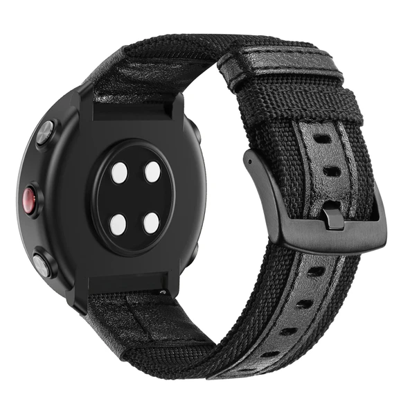 Polar Grit X Pro Uyumlu Naylon Deri Spor Kordon - Renk 2