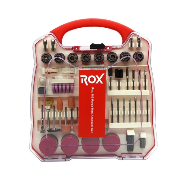 Rox 0075 Hobi Gravür Mini Aksesuar Seti 189 Parça - 7