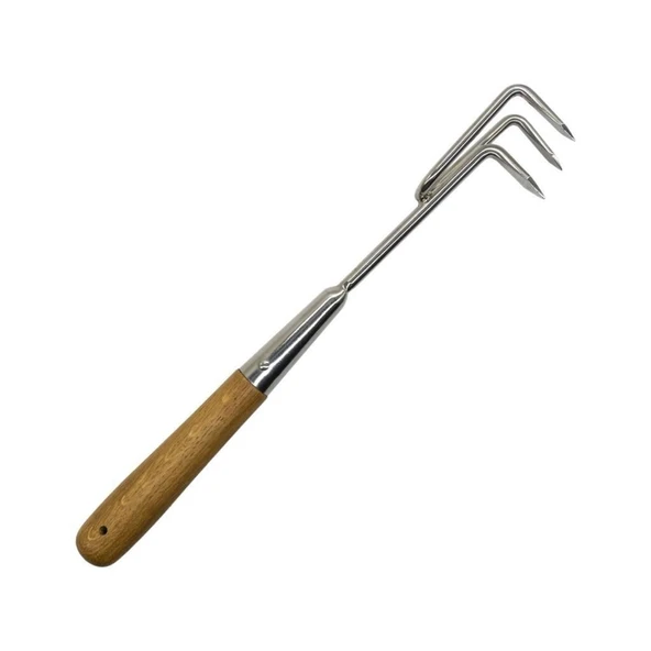 Gardenwind Essential 719 Paslanmaz Çelik Bahçe Uzun Tırmık - 4