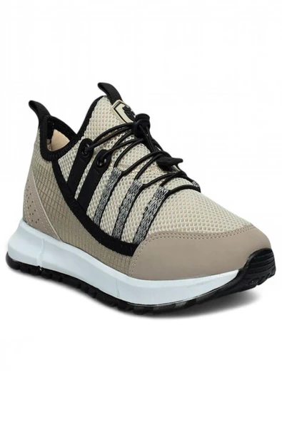 Celira Glc Bej Erkek Fileli Sneaker Spor Ayakkabı - 3