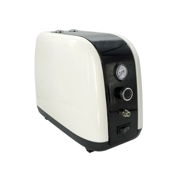 Rox 0067 Profesyonel Airbrush Kompresör Mini Boya Tabancası Seti - 9