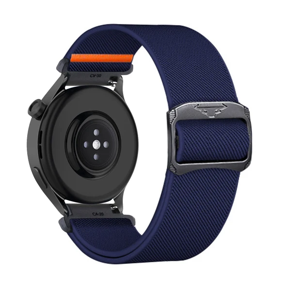 Xiaomi Mi Watch/Color için Naylon Spor Kordon - Boğa Kafası Tokalı - Renk 6