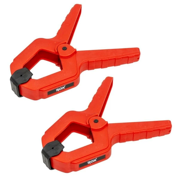 Rox 0149 Yaylı Mandal Tip Kıskaç İşkence 75 mm (2 li) - 6