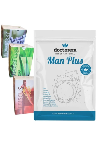 ASELYA DOCTOREM MAN PLUS TRANSDERMAL BANT + 1 KUTU ÇAY HEDİYE