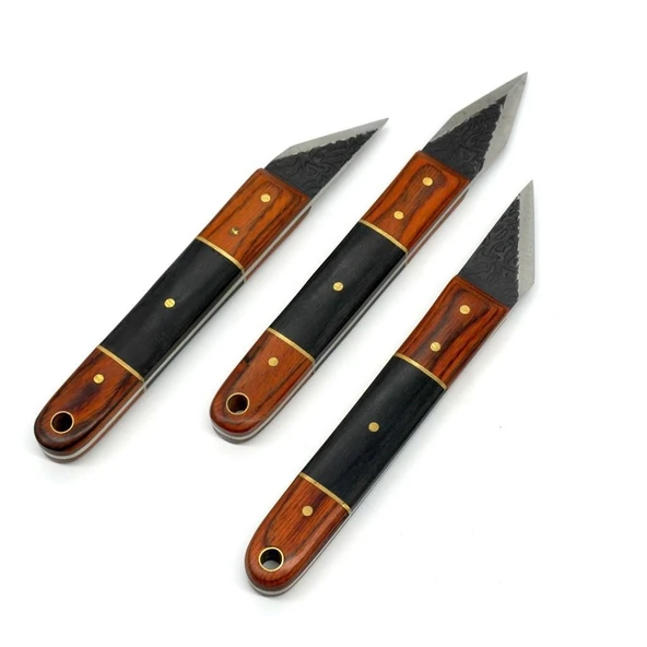 Rox Wood 0056 LUBAN Ahşap İşaretleme Bıçak Seti 3 Parça - 2