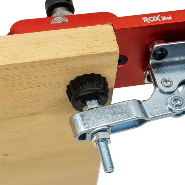 Rox Wood 0156 Alüminyum Tas Menteşe Kılavuz Seti - 4