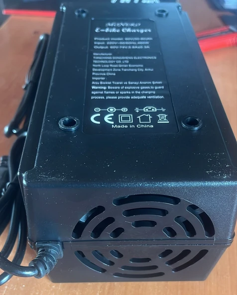Algaride Elektrikli Bisiklet E bike  Şarj Cihazı  60 Volt 50-80 Amper - 3