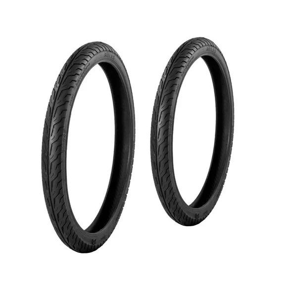 Billas Cg 50/100-17 ve 50/100-18 Modifiye İnce Dış Lastik Seti - 1