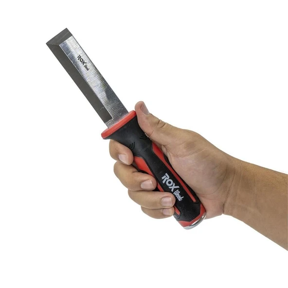 Rox Wood 0114 Çift Bıçaklı Iskarpela 19 mm (60CRV) - 4