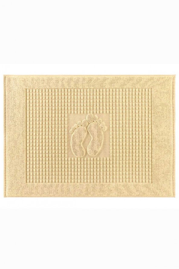 Arya Home - Winter Soft Sarı Paspas (50X70)