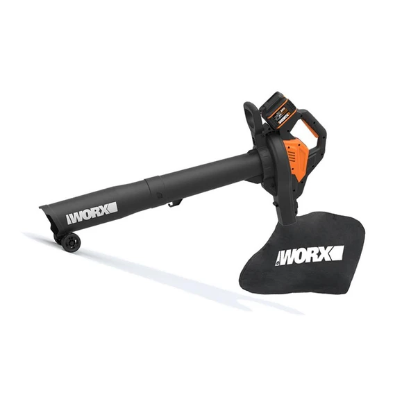 WORX WG583E 40Volt 4.0Ah. Li-ion Kömürsüz Profesyonel Yaprak Toplama ve Üfleme - 9