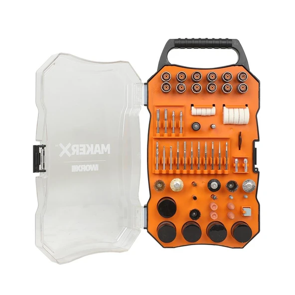 WORX WA7208 201 Parça Universal Gravür Hobi Aksesuar Seti - 6