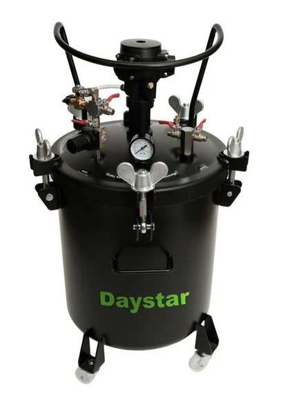 Daystar 40 Lt Otomatik Karıştırıcılı Teflon Kaplı Basınçlı Boya Tankı - 4