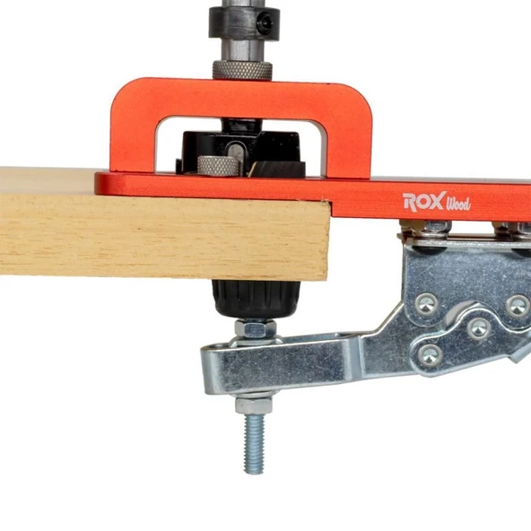 Rox Wood 0156 Alüminyum Tas Menteşe Kılavuz Seti - 7