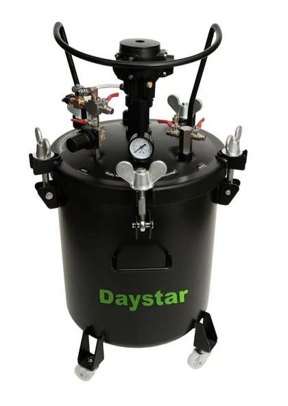 Daystar 40 Lt Otomatik Karıştırıcılı Teflon Kaplı Basınçlı Boya Tankı - 3