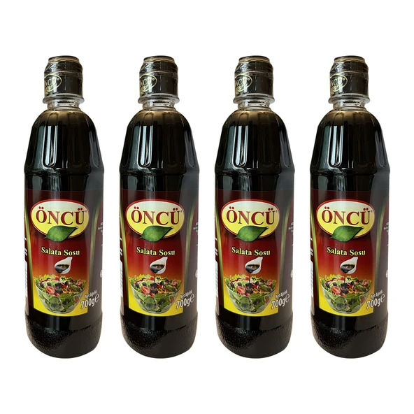 Öncü Salata Sosu 700 gr x 4 Adet