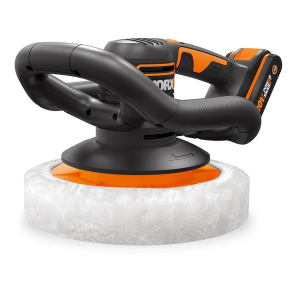 WORX WX856 20Volt 2.0Ah. Li-ion 254MM Şarjlı Orbital Polisaj Makinesi - 3