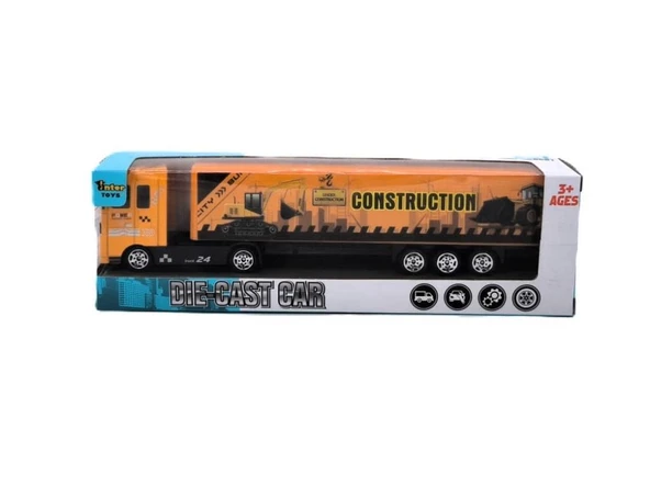 Oyuncak Diecast Tır Turuncu