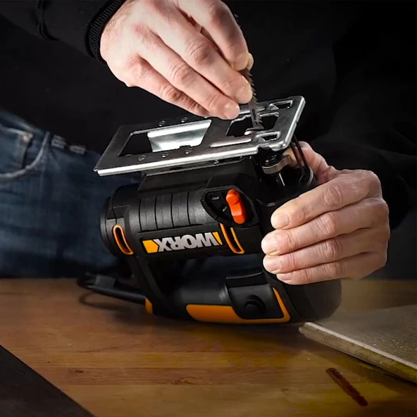 WORX WX478.1 650Watt Profesyonel Devir Ayarlı Dekupaj Testere - 9