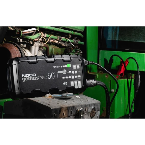 NOCO GENIUSPRO50 6V/12V/24V 1000A Akıllı Akü Şarj ve Akü Bakım/Desülfatör/Power Supply - 9
