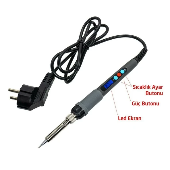 Rox Wood 0143 Pro Ahşap Yakma ve Hobi Seti 60 Watt - 46 Parça - 11