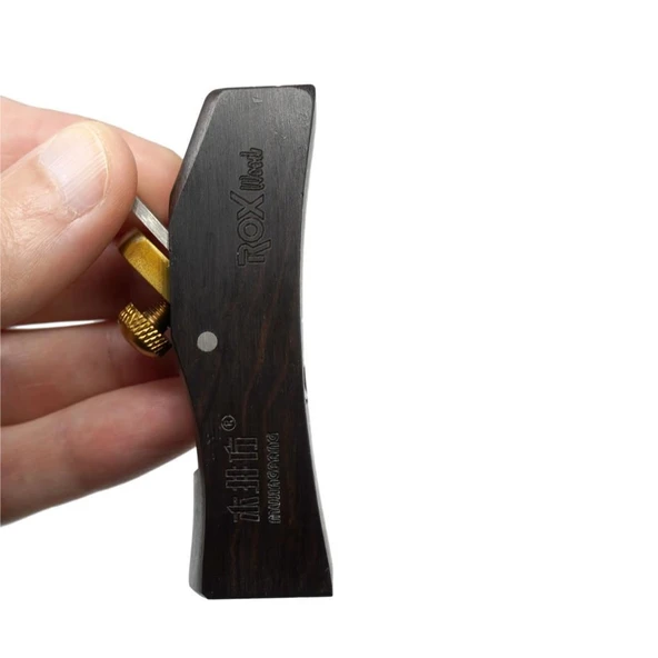 Rox Wood Mujingfang Mini Abanoz Enstrüman Rende Dış Bükey 80 mm - 10