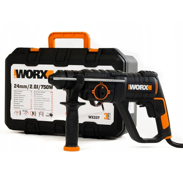 WORX WX337 750Watt 2.0J Profesyonel SDS-Plus Kırıcı/Delici - 6