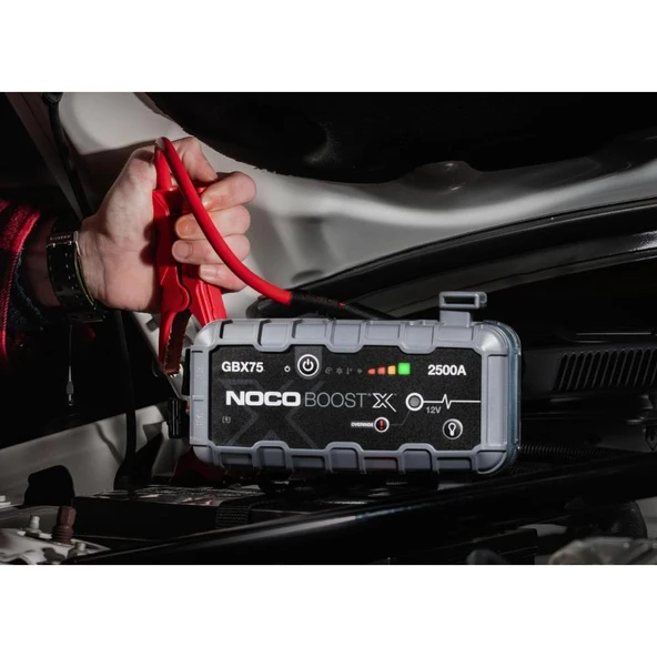 NOCO GBX75 12V 2500Amp Ultrasafe Lityum Akü Takviye + Powerbank + Led Lamba - 6