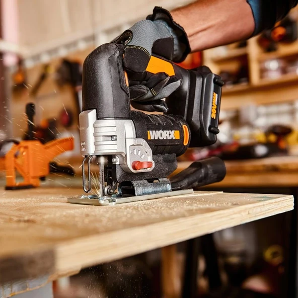WORX WX543 20Volt 2.0Ah Li-ion Profesyonel Dekupaj Testere - 9