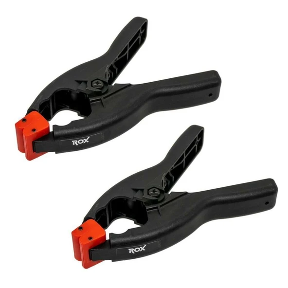 Rox 0152 Yaylı Mandal Tip Kıskaç İşkence 50 mm (2 li) - 10