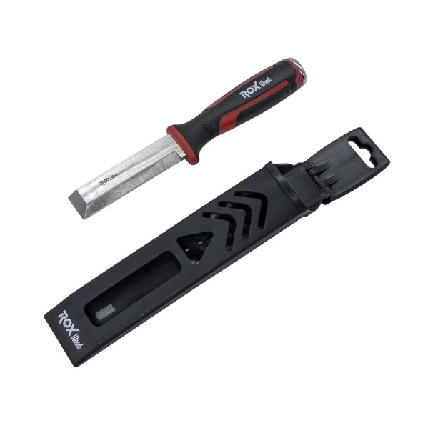 Rox Wood 0114 Çift Bıçaklı Iskarpela 19 mm (60CRV) - 7